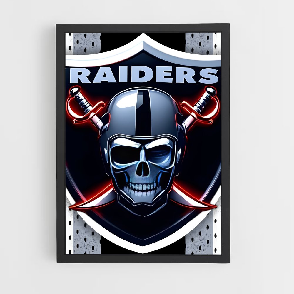 Poster Silver and Black (vue 2)